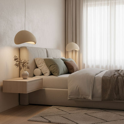 Simple Sleek Glass Pendant Light Fixture