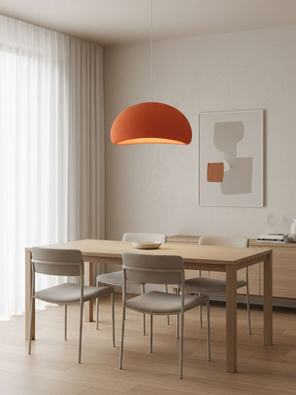 Simple Sleek Glass Pendant Light Fixture