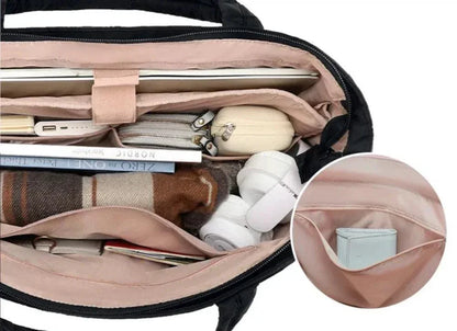 Soft Padded Tote Bag – Women's Lightweight Quilted Handbag