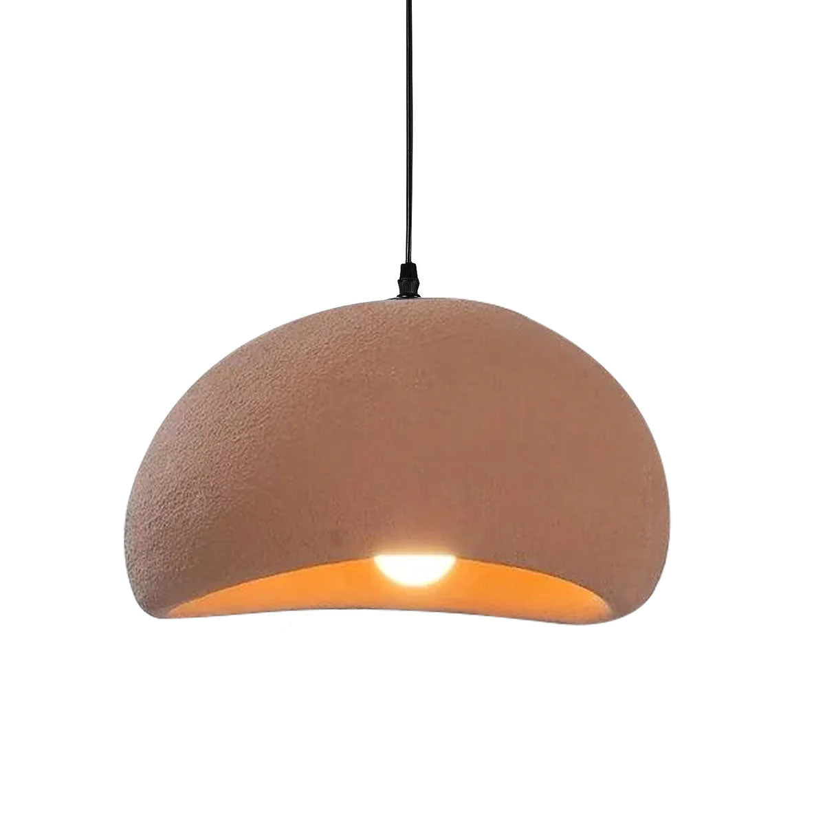 Simple Sleek Glass Pendant Light Fixture
