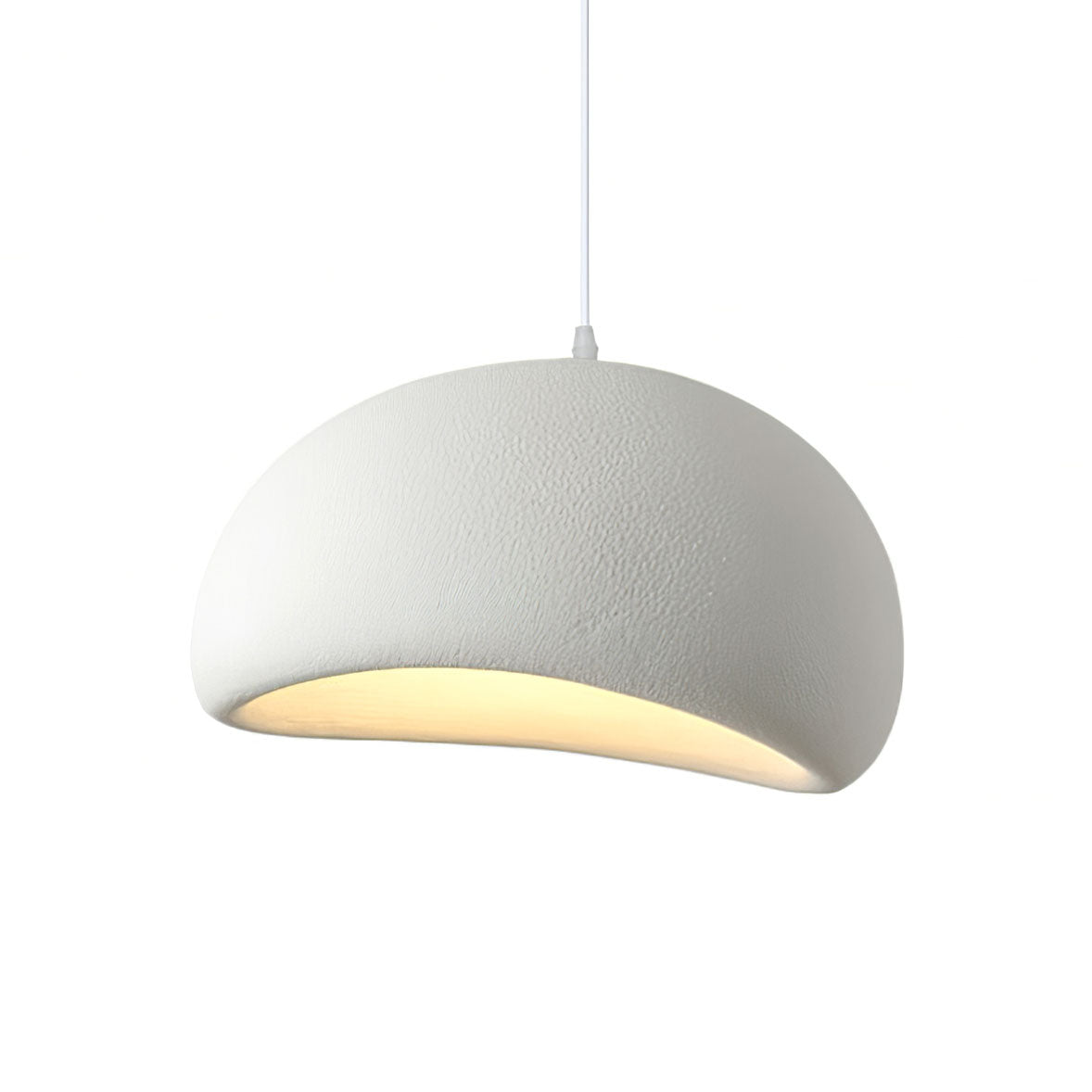 Simple Sleek Glass Pendant Light Fixture