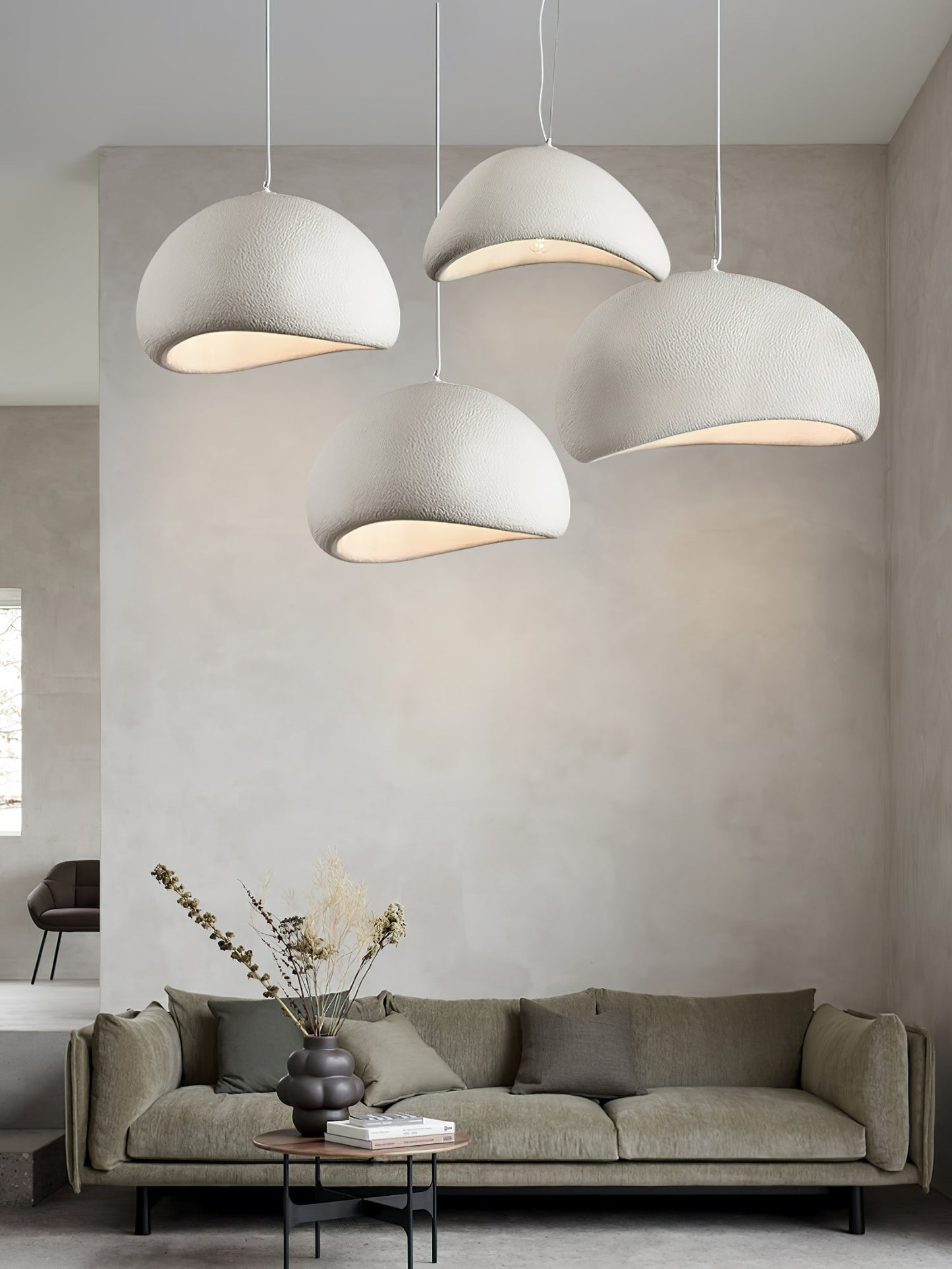 Simple Sleek Glass Pendant Light Fixture