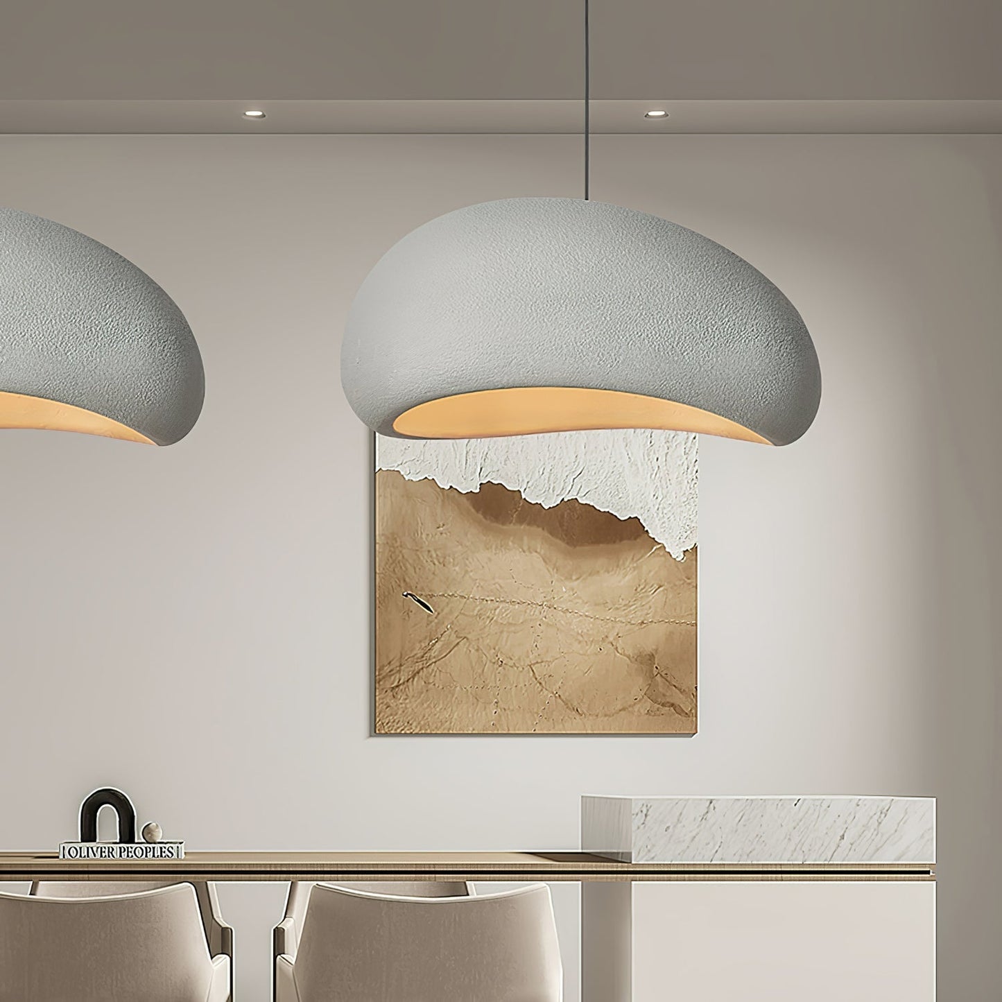 Classic Red Glass Pendant Lamp