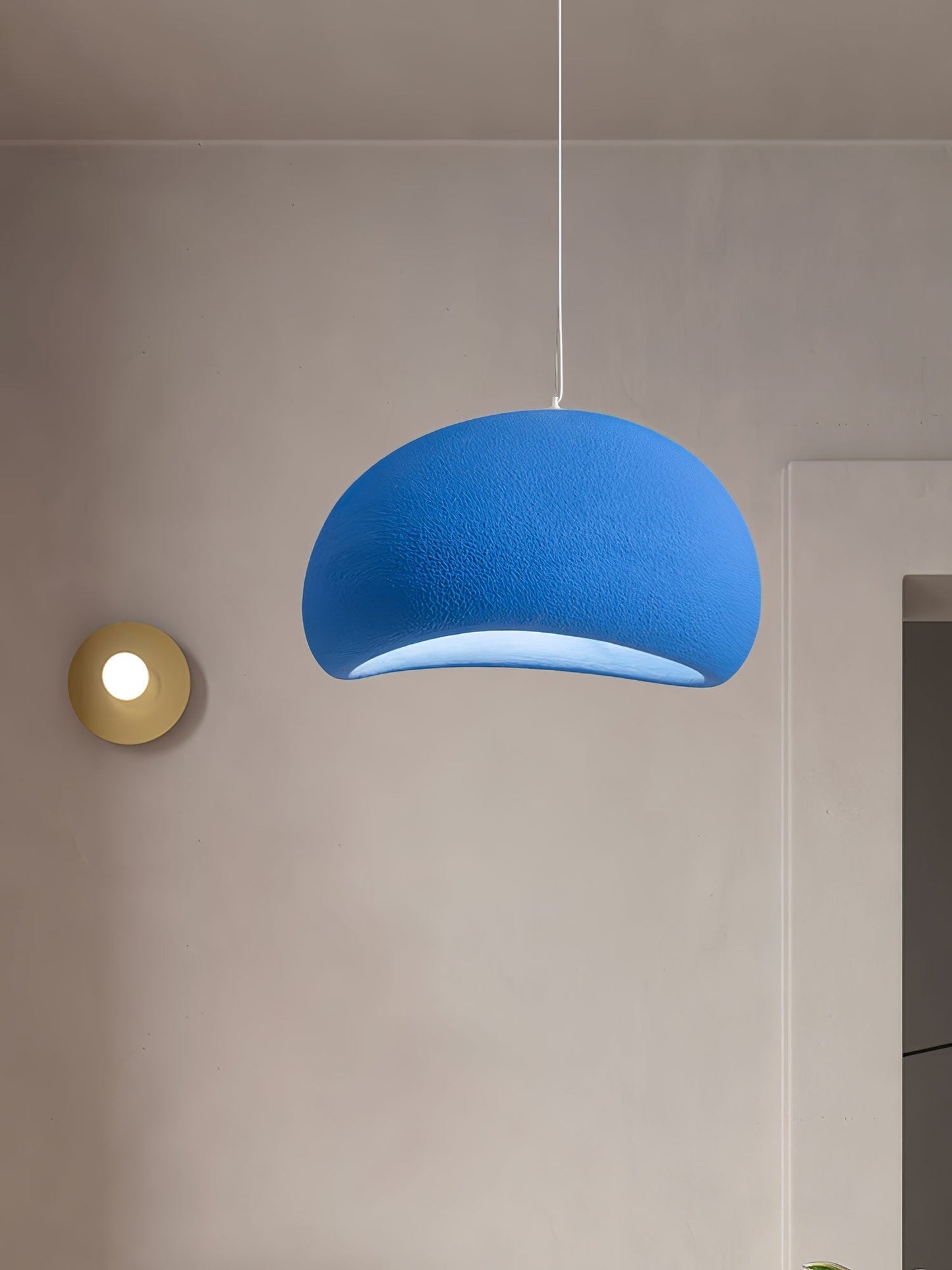 Simple Sleek Glass Pendant Light Fixture