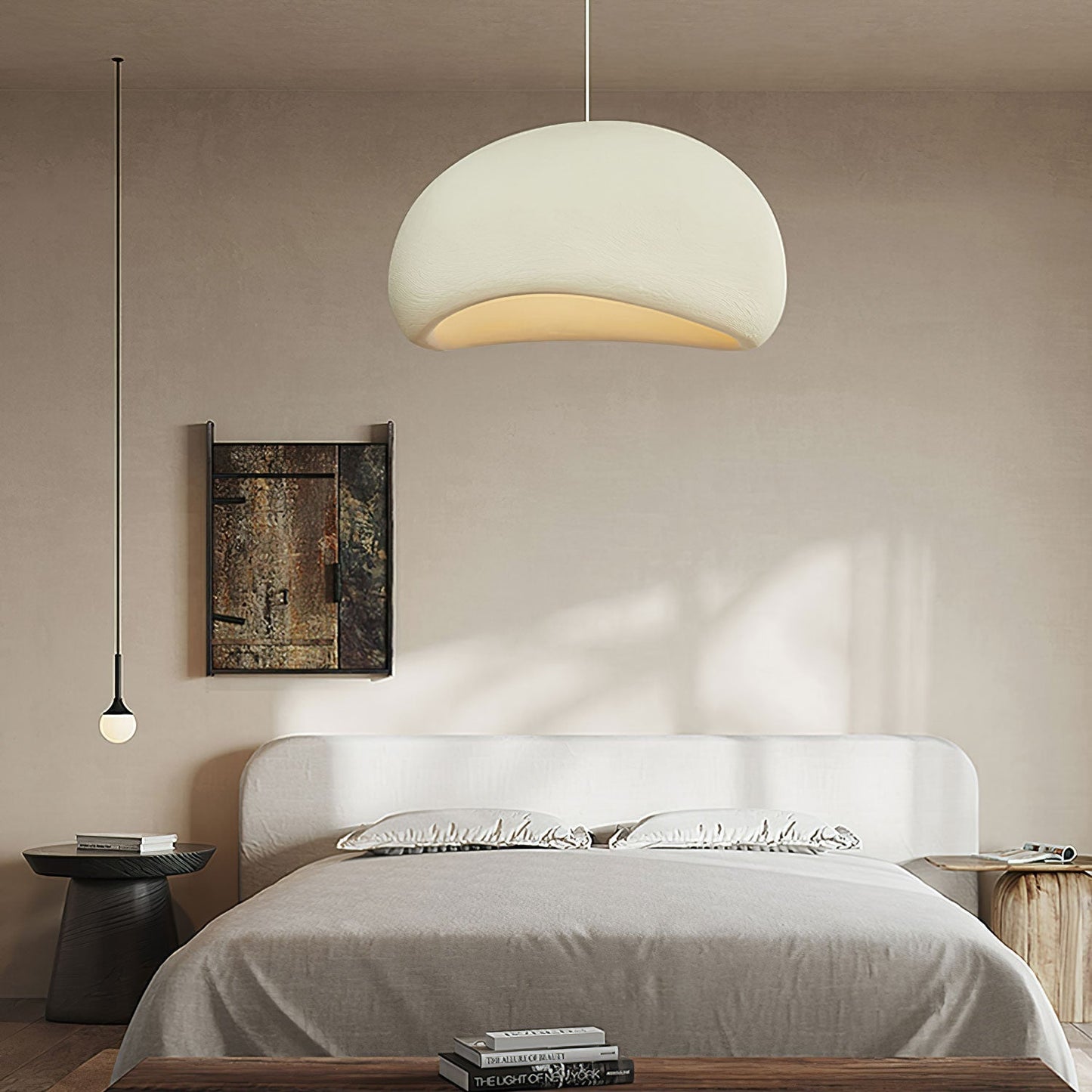 Simple Sleek Glass Pendant Light Fixture
