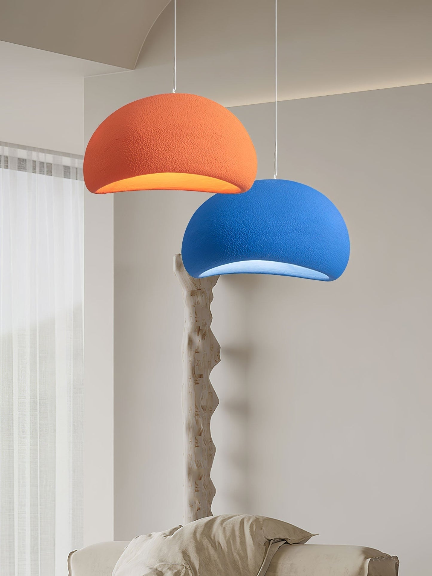 Simple Sleek Glass Pendant Light Fixture