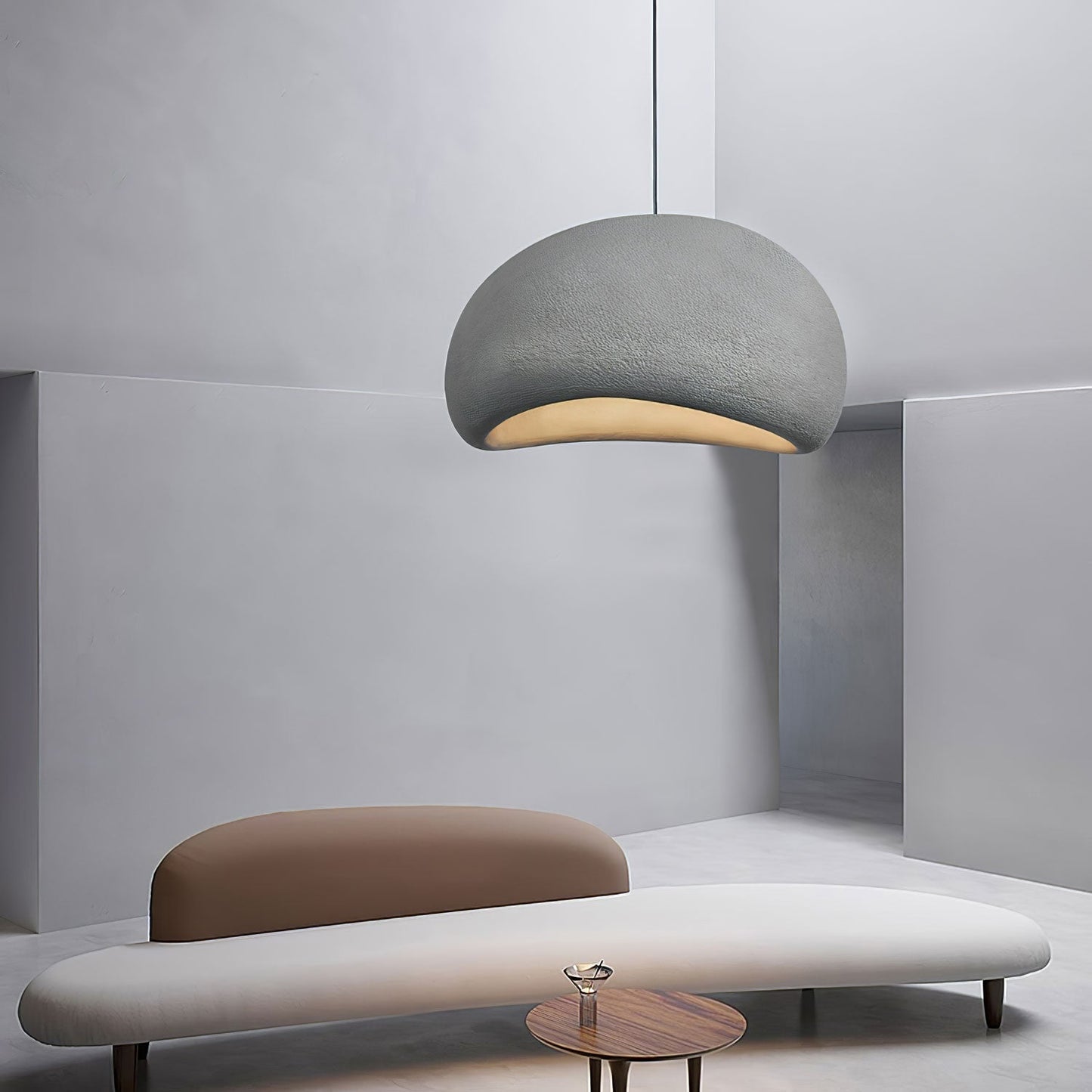 Classic Red Glass Pendant Lamp