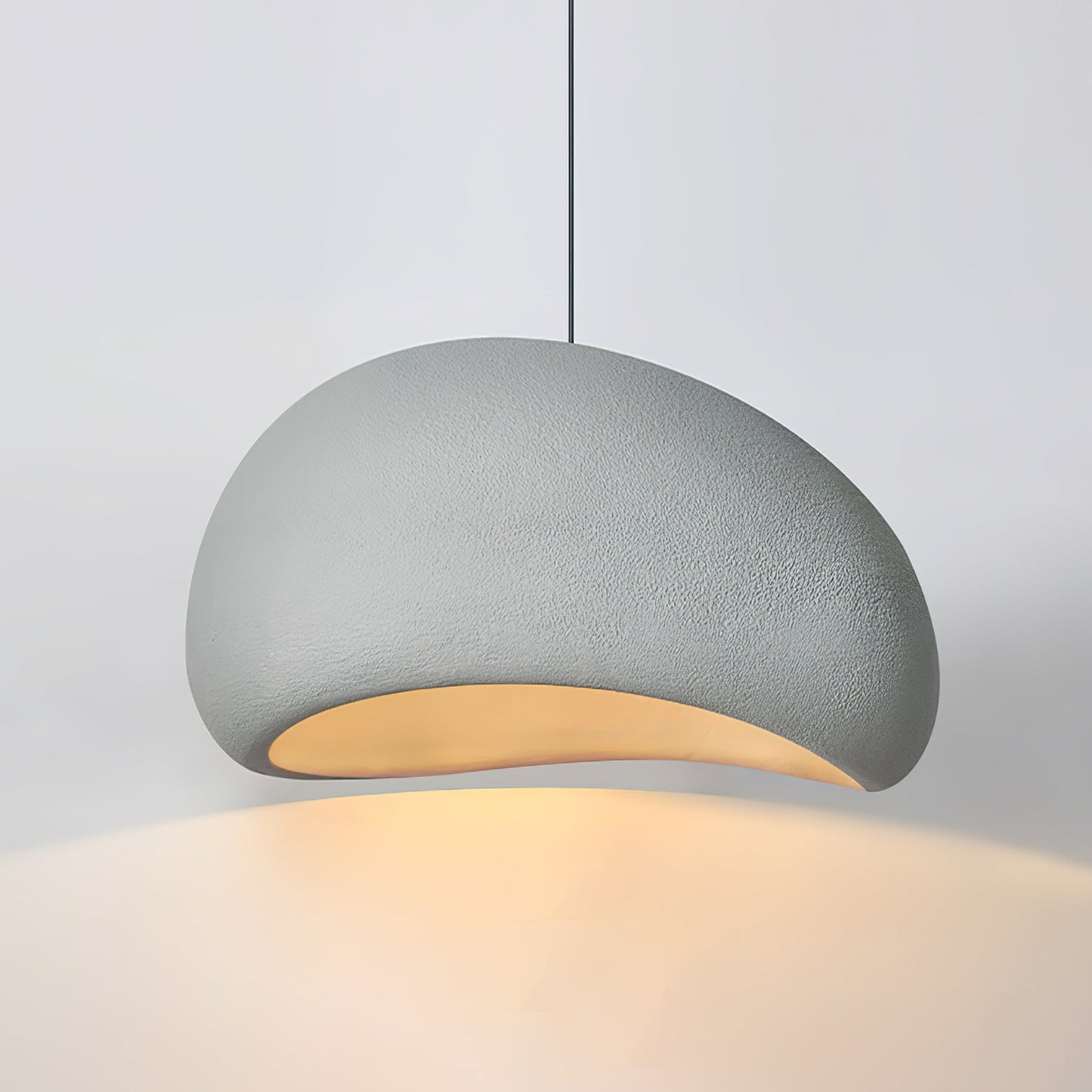 Simple Sleek Glass Pendant Light Fixture