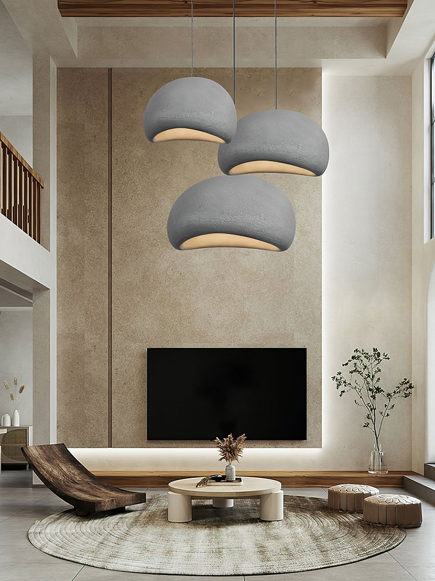 Simple Sleek Glass Pendant Light Fixture