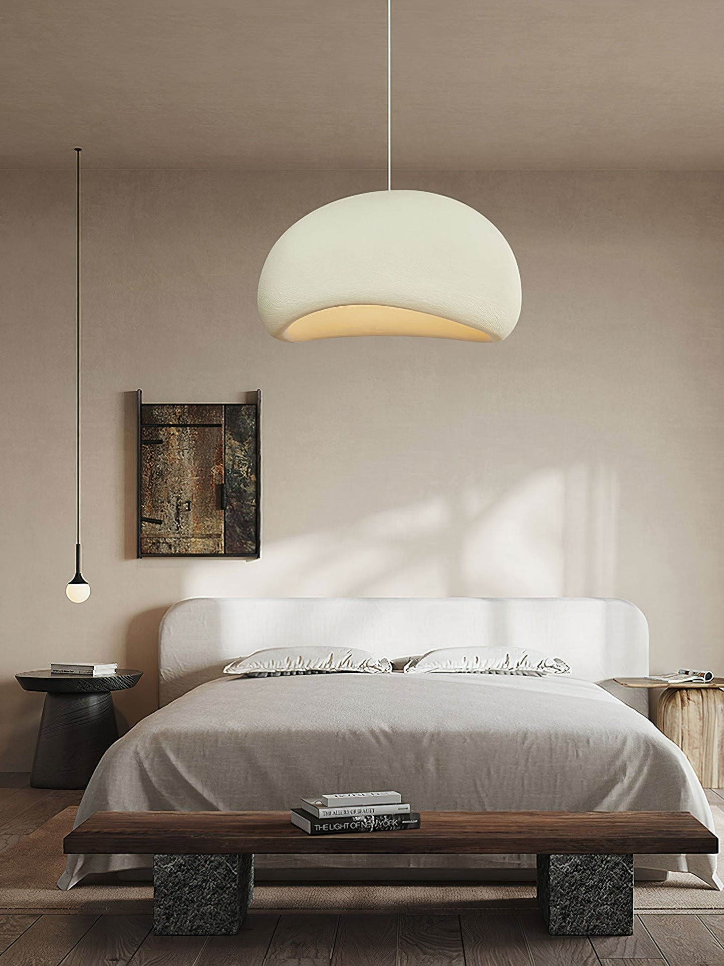 Simple Sleek Glass Pendant Light Fixture