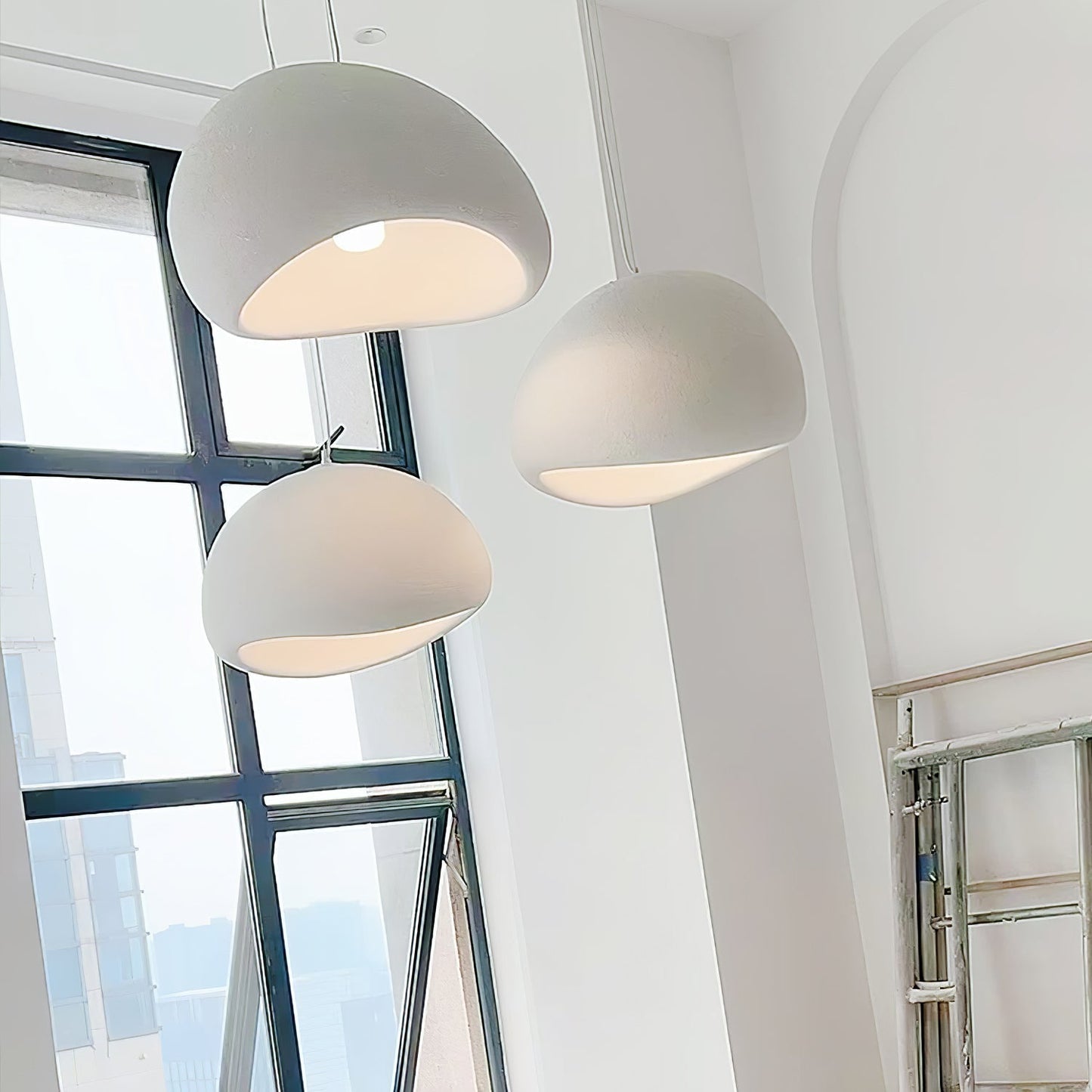 Simple Sleek Glass Pendant Light Fixture