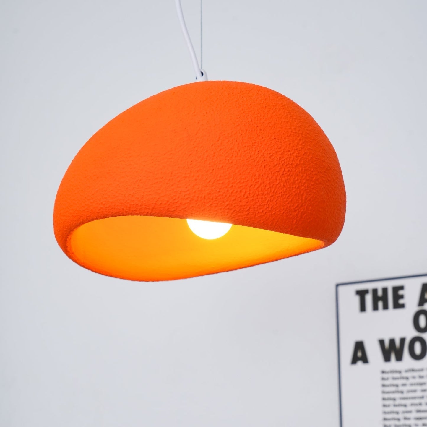 Simple Sleek Glass Pendant Light Fixture