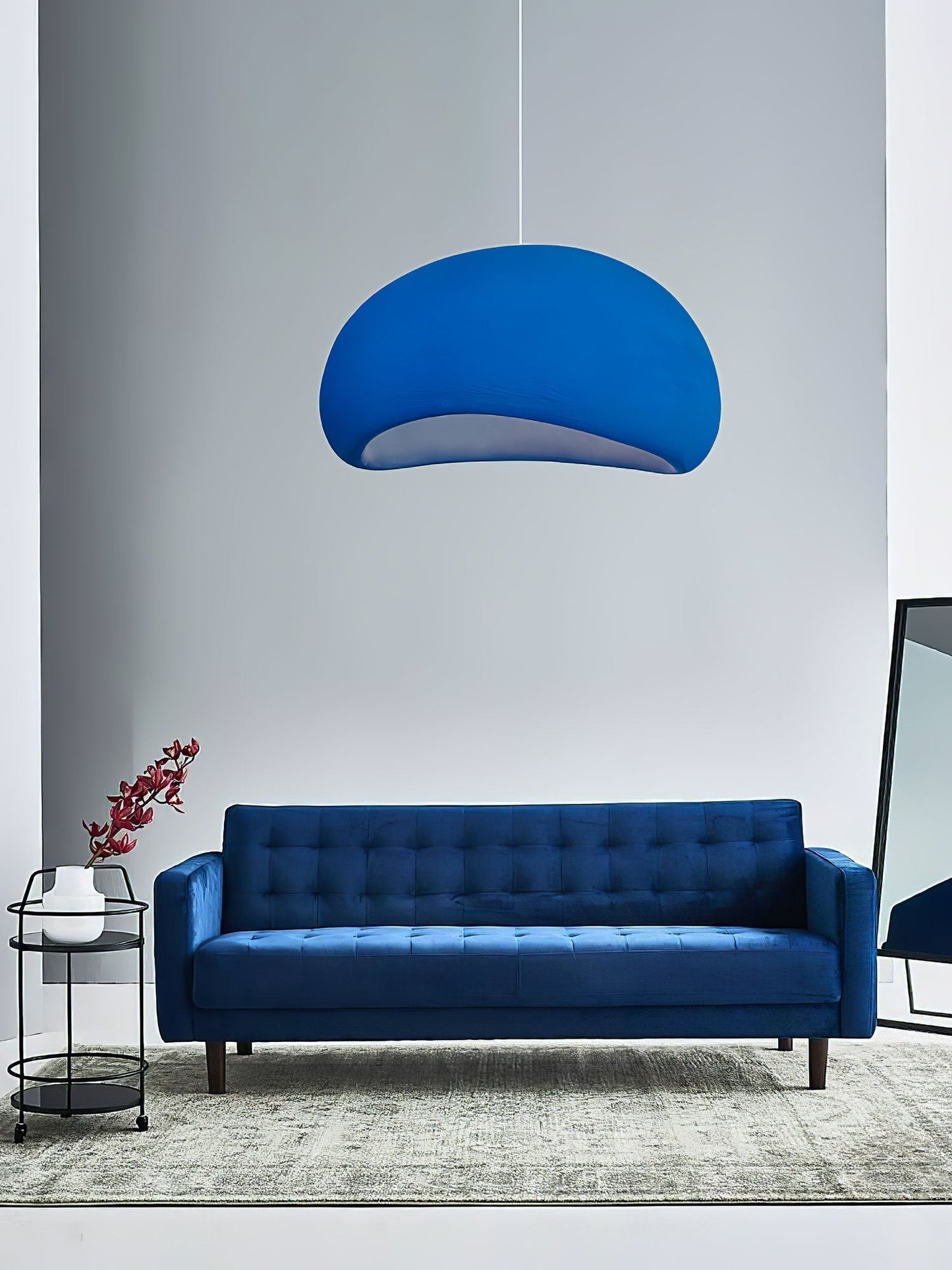 Simple Sleek Glass Pendant Light Fixture