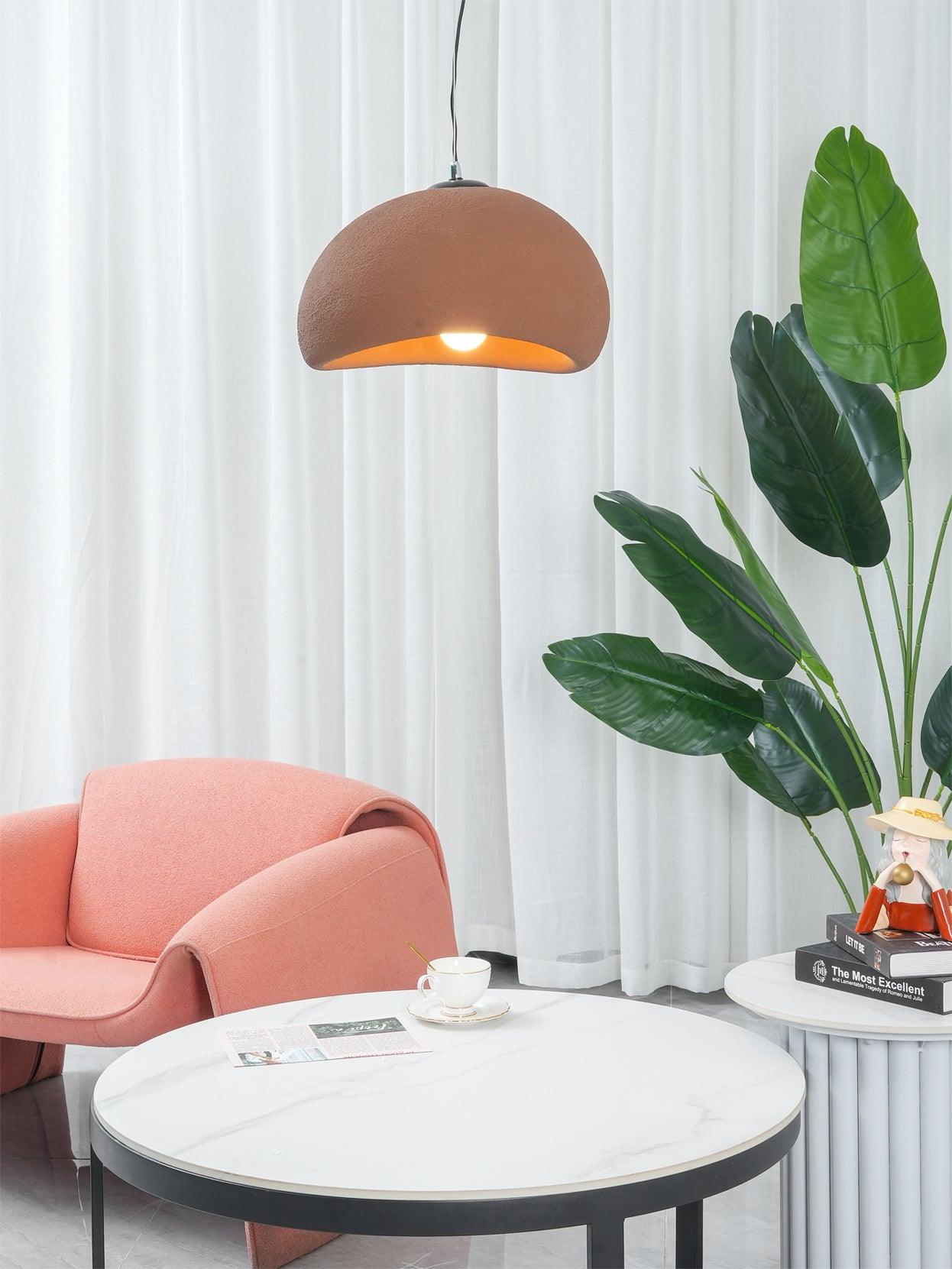 Simple Sleek Glass Pendant Light Fixture