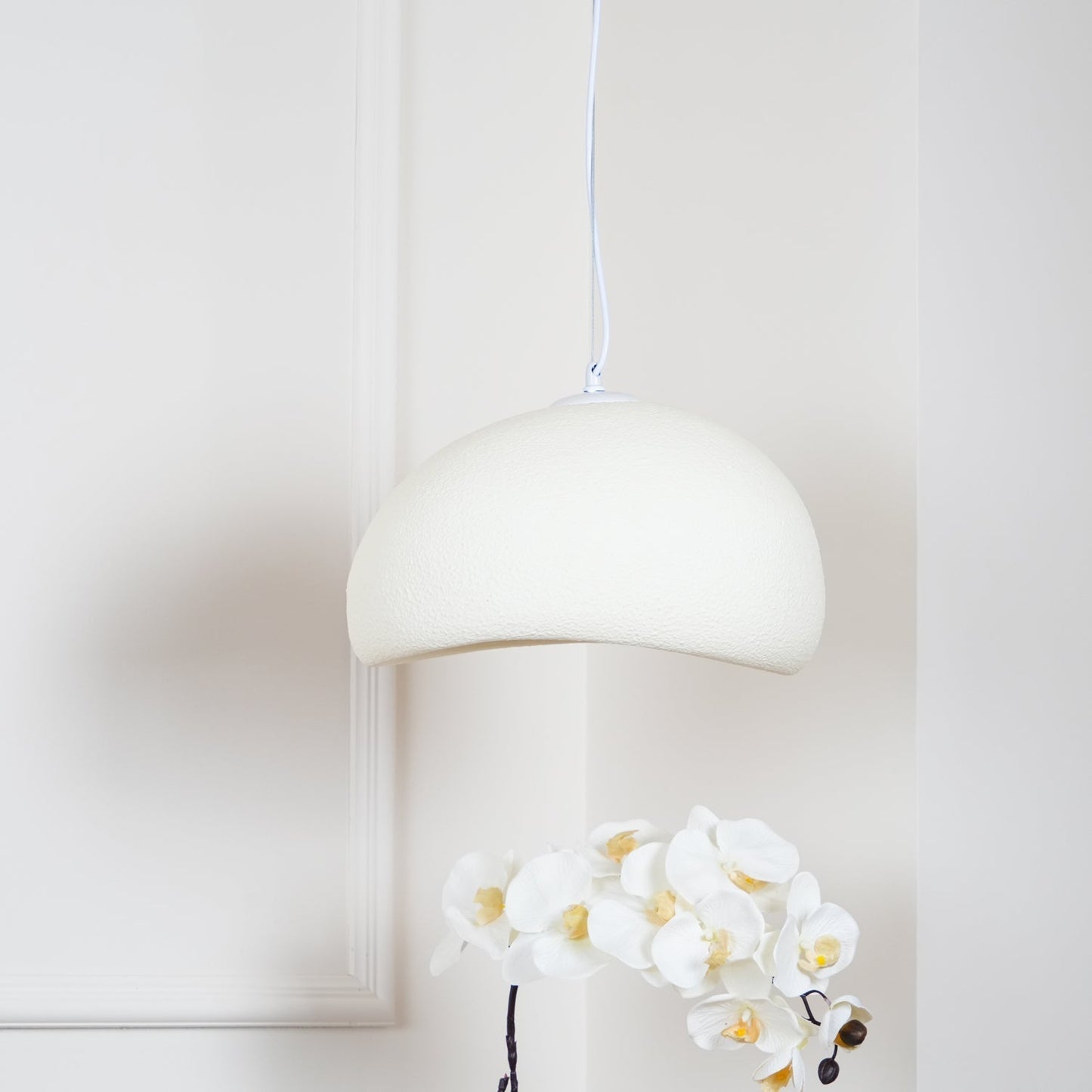 Simple Sleek Glass Pendant Light Fixture