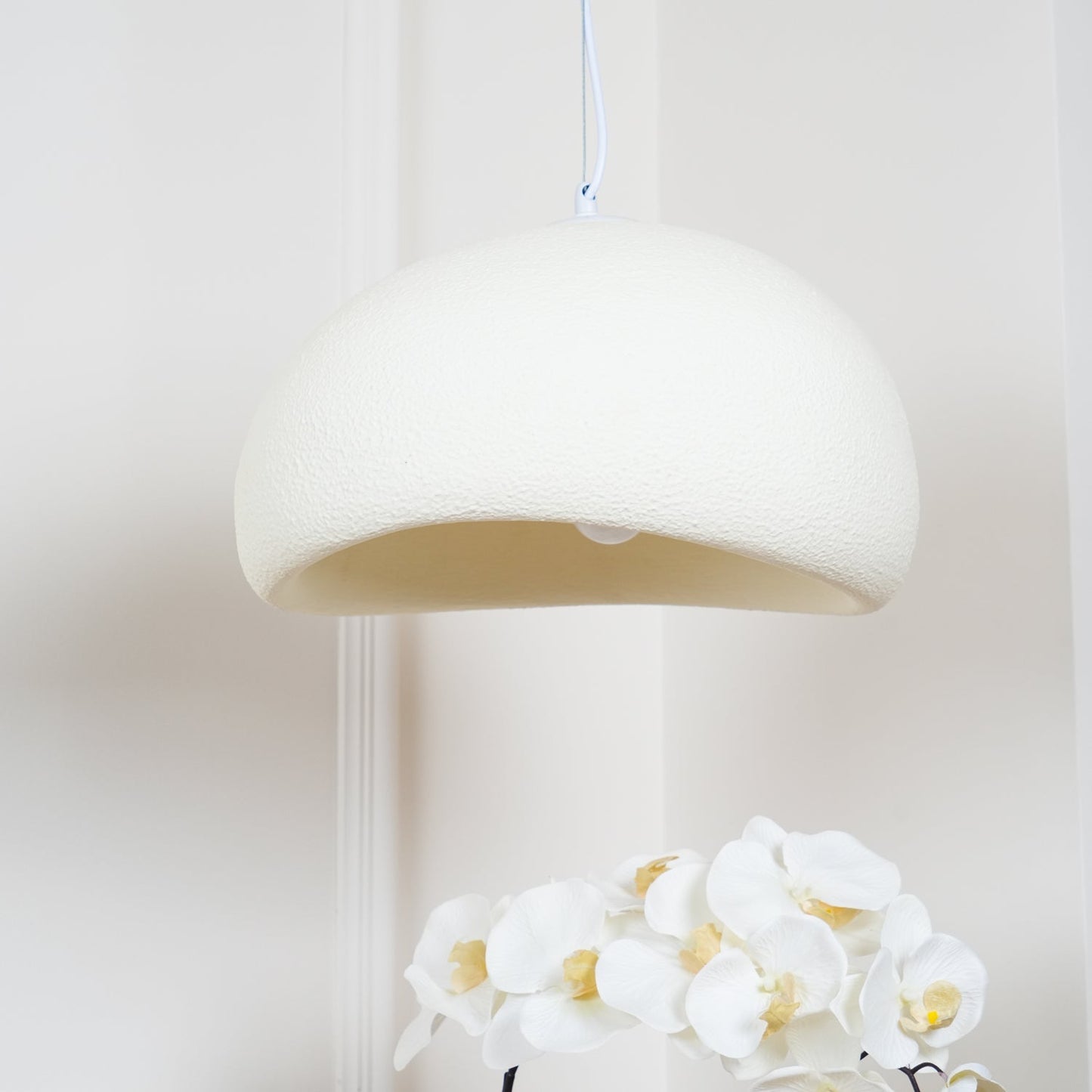 Simple Sleek Glass Pendant Light Fixture