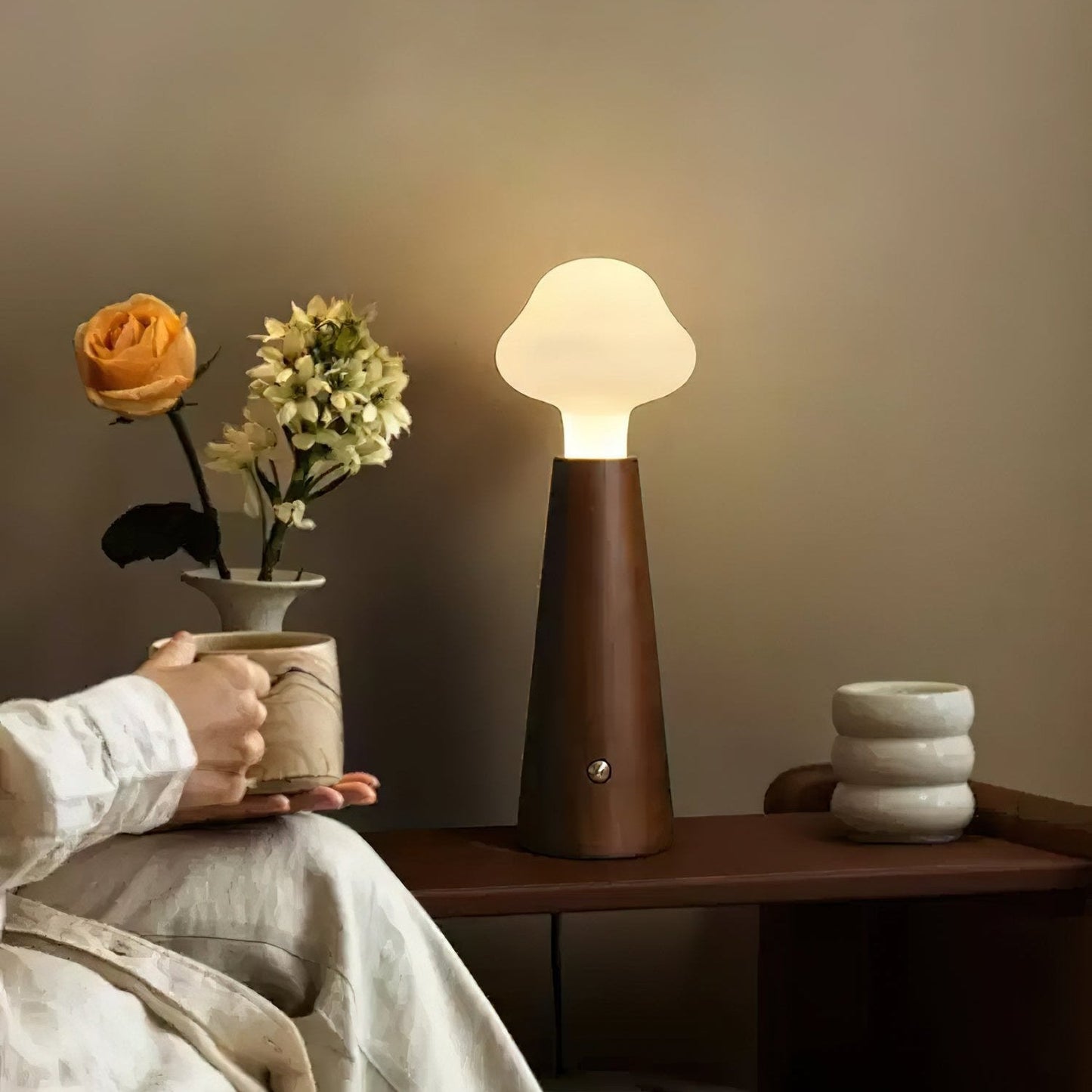 Soft White Cloud Table Lamp