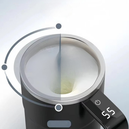 Coffee Mug with Stirrer and Temperature Display 2