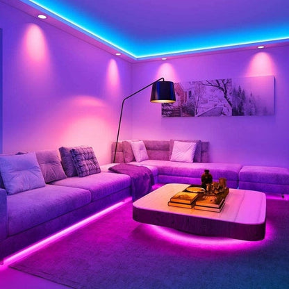 Color Changing LED Strip Light Waterproof Remote Control