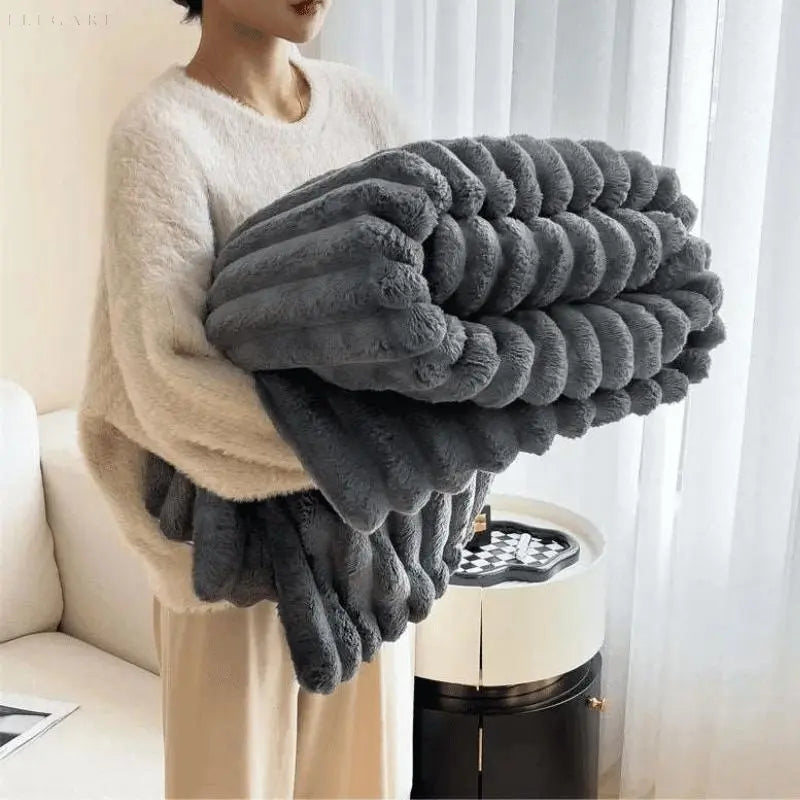 Fesara | Super Soft Fleece Blanket Warm Throw