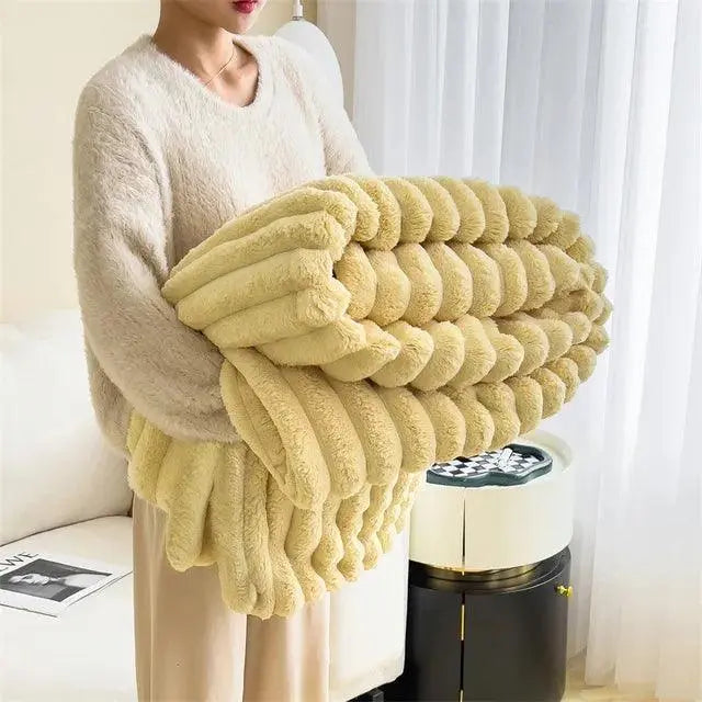 Fesara | Super Soft Fleece Blanket Warm Throw