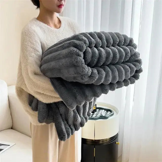 Fesara | Super Soft Fleece Blanket Warm Throw