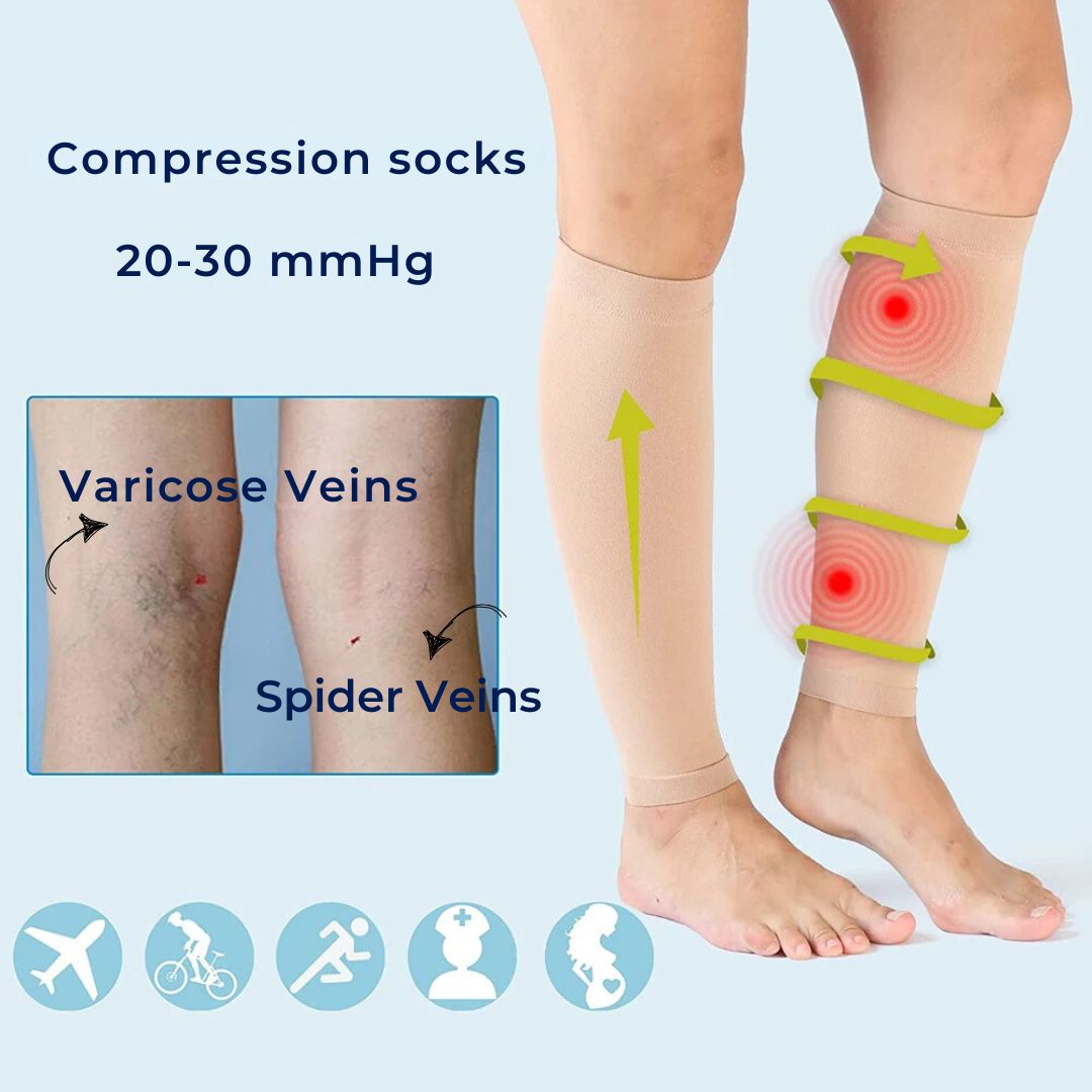 Comfortable Compression Socks for Foot Pain Relief