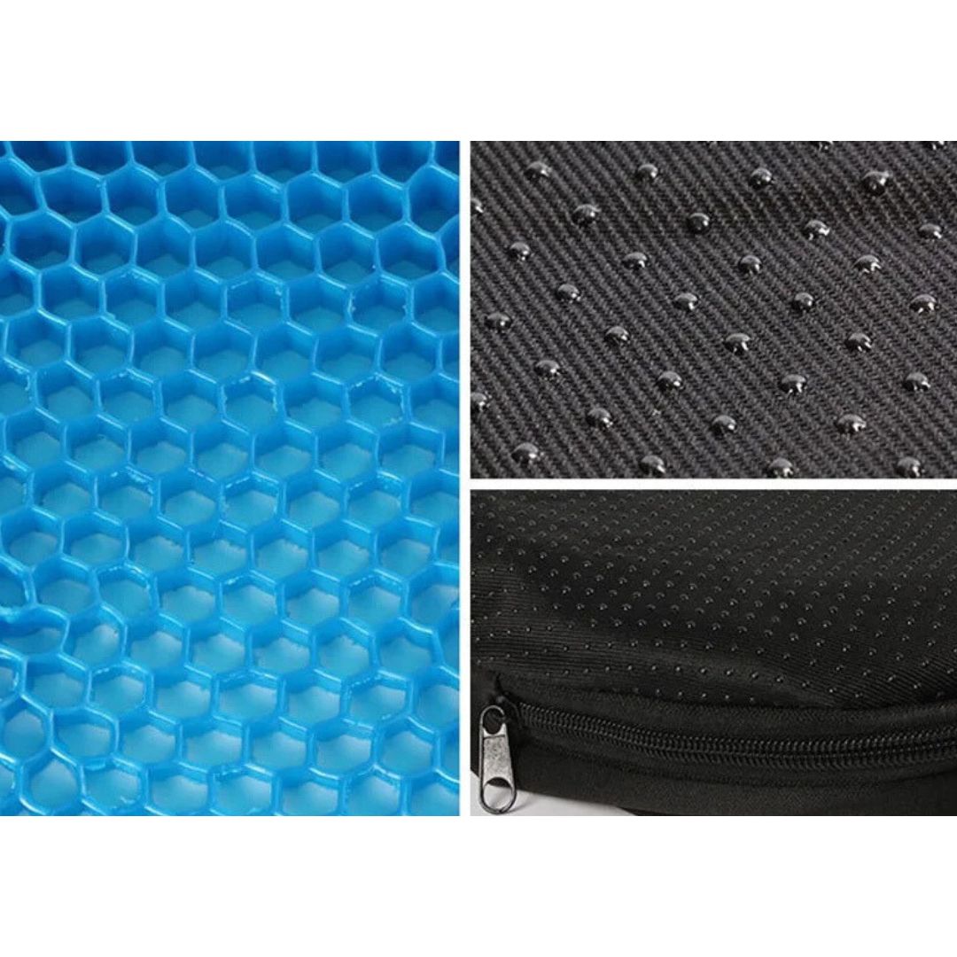 Comfortable Gel Seat Cushion for Back Pain Relief