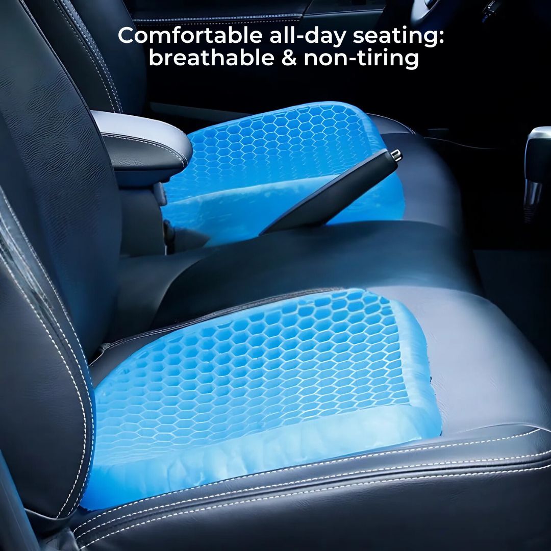 Comfortable Gel Seat Cushion for Back Pain Relief