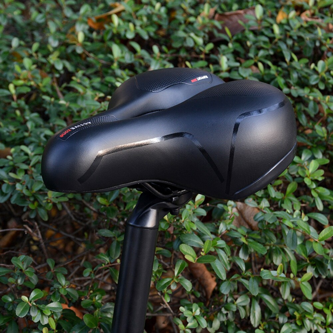 ComfortWave | Most Comfortable Bike Seat with Ergonomic Design and Double Suspension 2