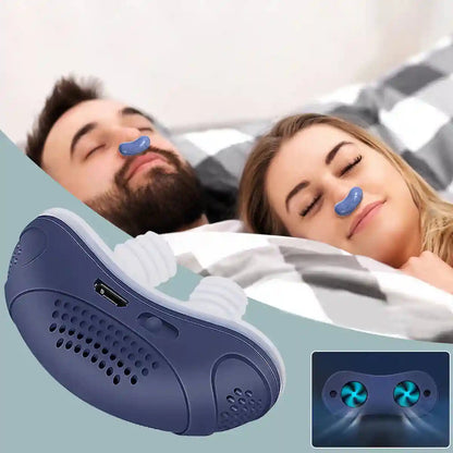 Portable Sleep Apnea Machine - Quiet, Mask Free, Rechargeable - Fesara