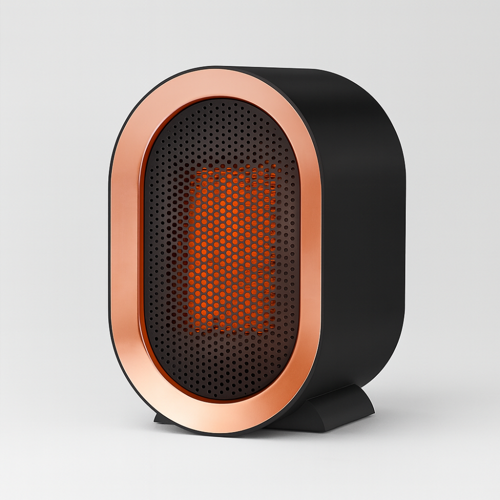 Portable Electric Space Heater for Fast Warmth - Fesara