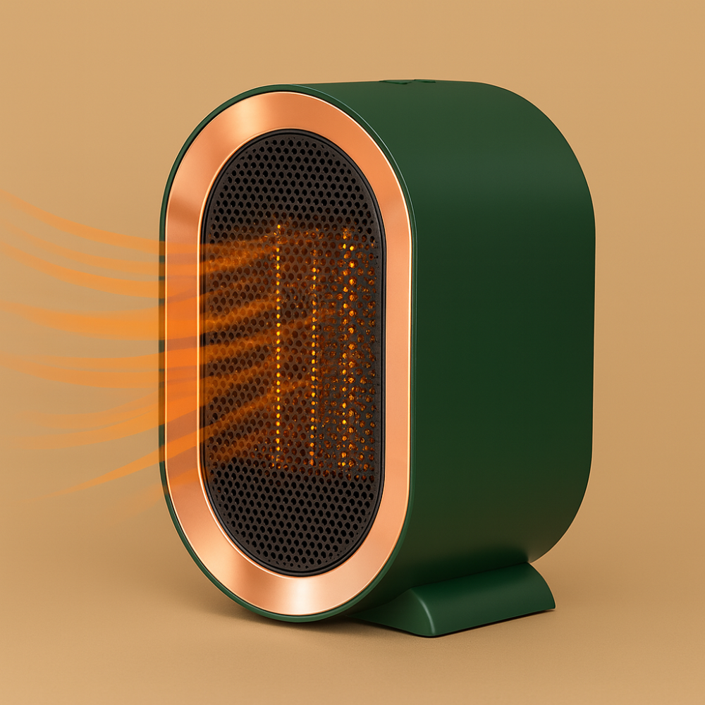 Compact Ceramic Space Heater Energy Efficient Portable Electric Heater 3