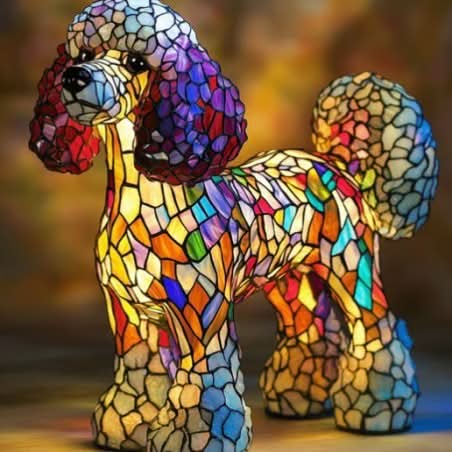 Simple Designer Pet Theme Table Lamp