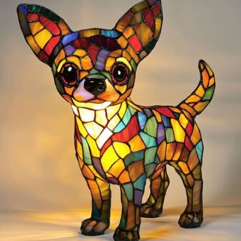 Simple Designer Pet Theme Table Lamp