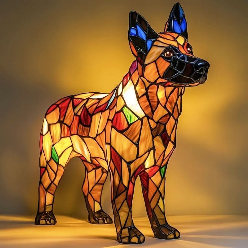 Simple Designer Pet Theme Table Lamp