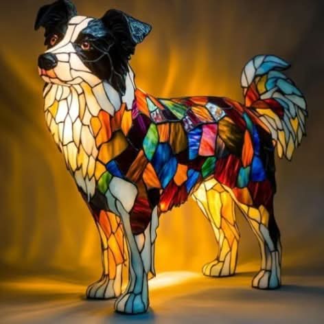 Simple Designer Pet Theme Table Lamp