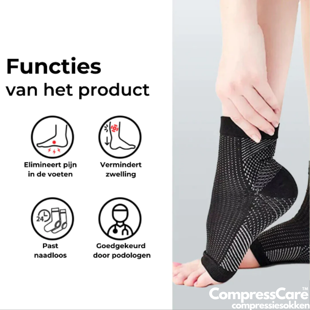 Supportive Compression Socks for Foot Pain Relief