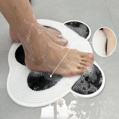 Soft Panda Bath Mat with Massage and Grip