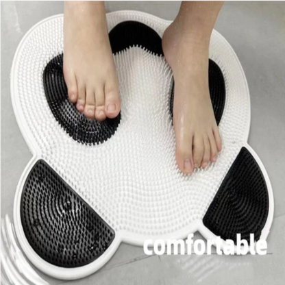 Soft Panda Bath Mat with Massage and Grip