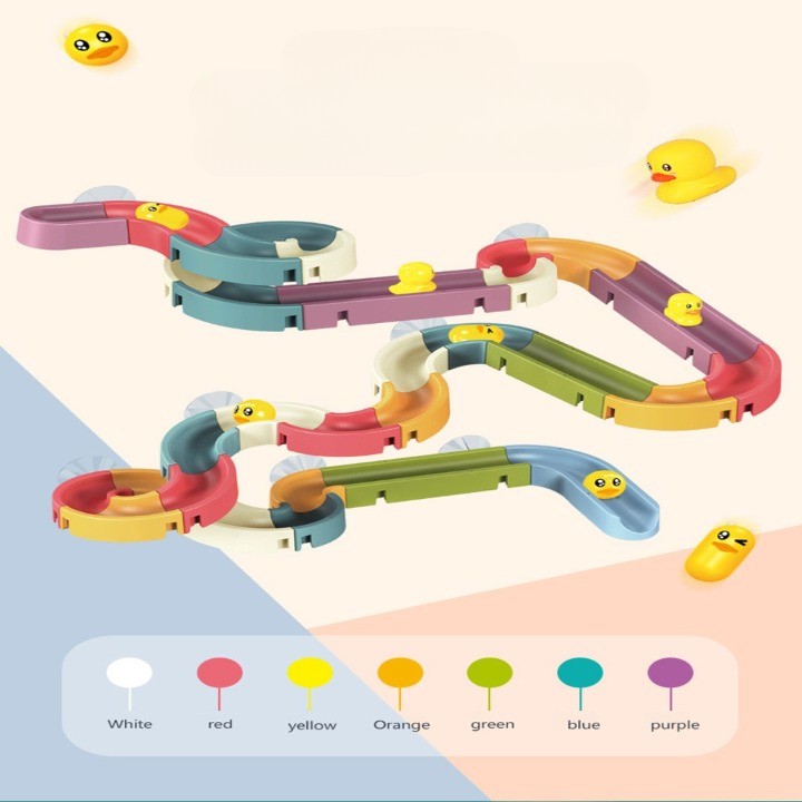 Fun Rubber Stacking Duck Bath Toys