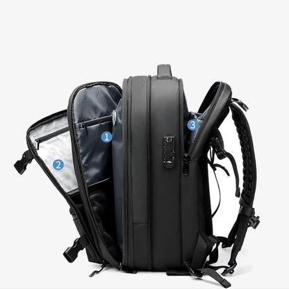 Compact Vacuum Travel Bag 25-60L Expandable