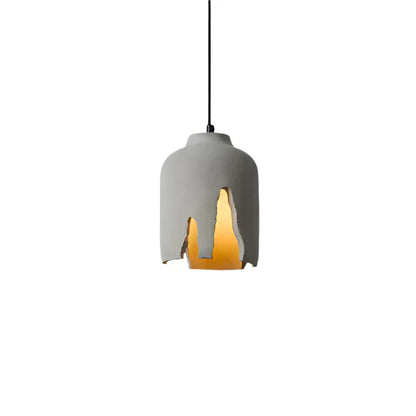 Modern Concrete Pendant Light in Nordic Style