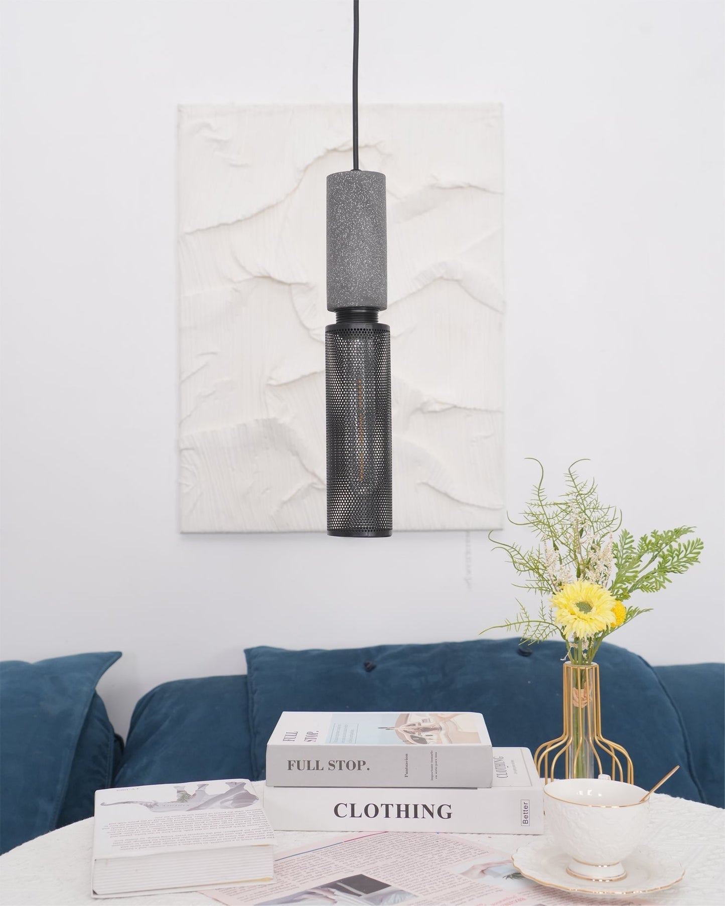 Simple Metal Hanging Pendant Light