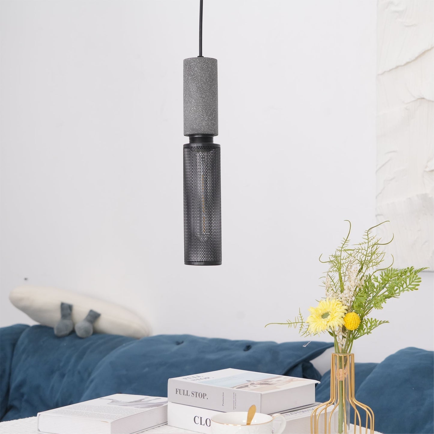 Simple Metal Hanging Pendant Light