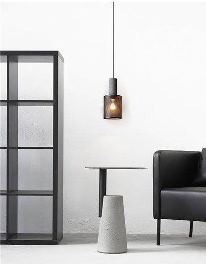 Simple Metal Hanging Pendant Light