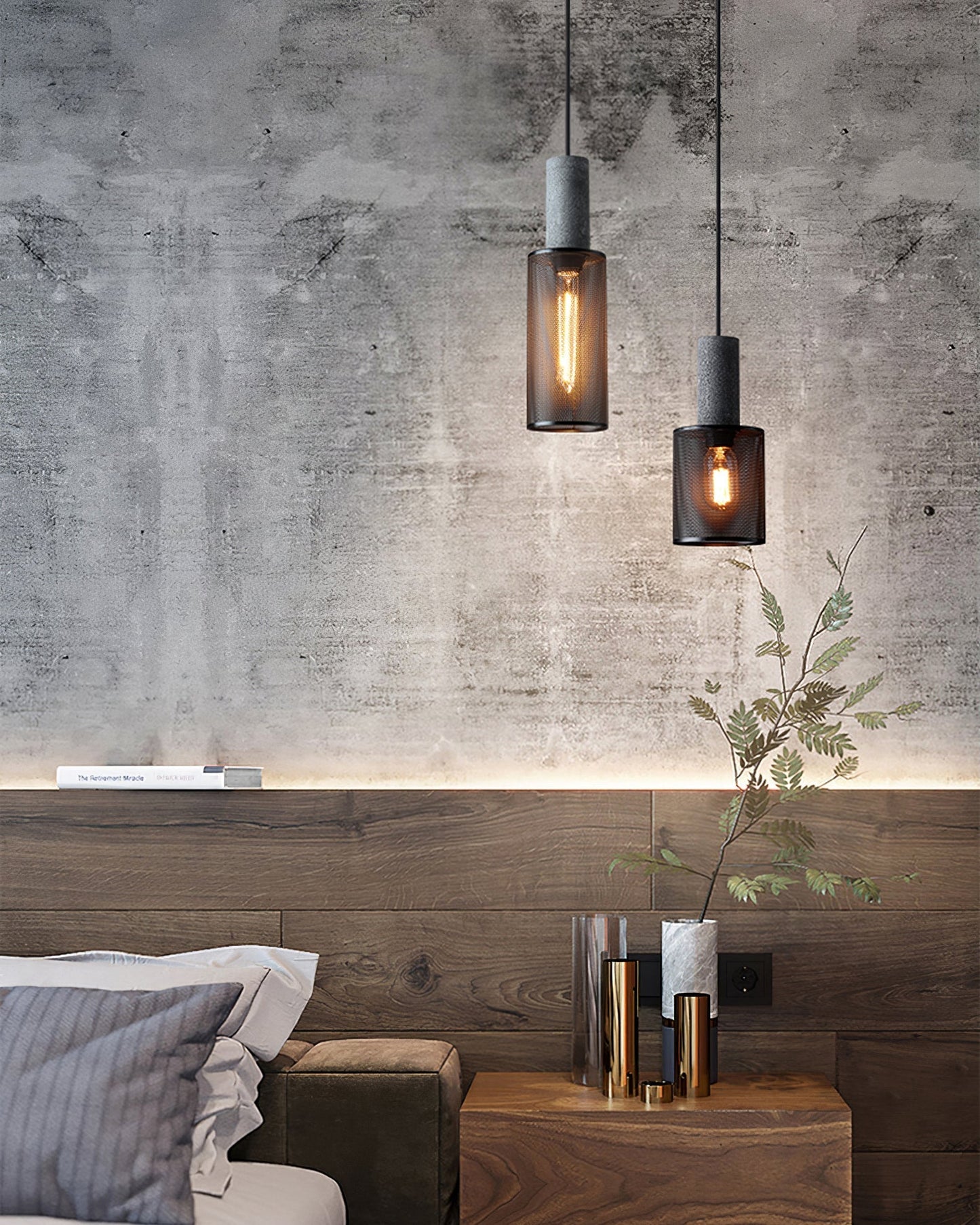Simple Metal Hanging Pendant Light