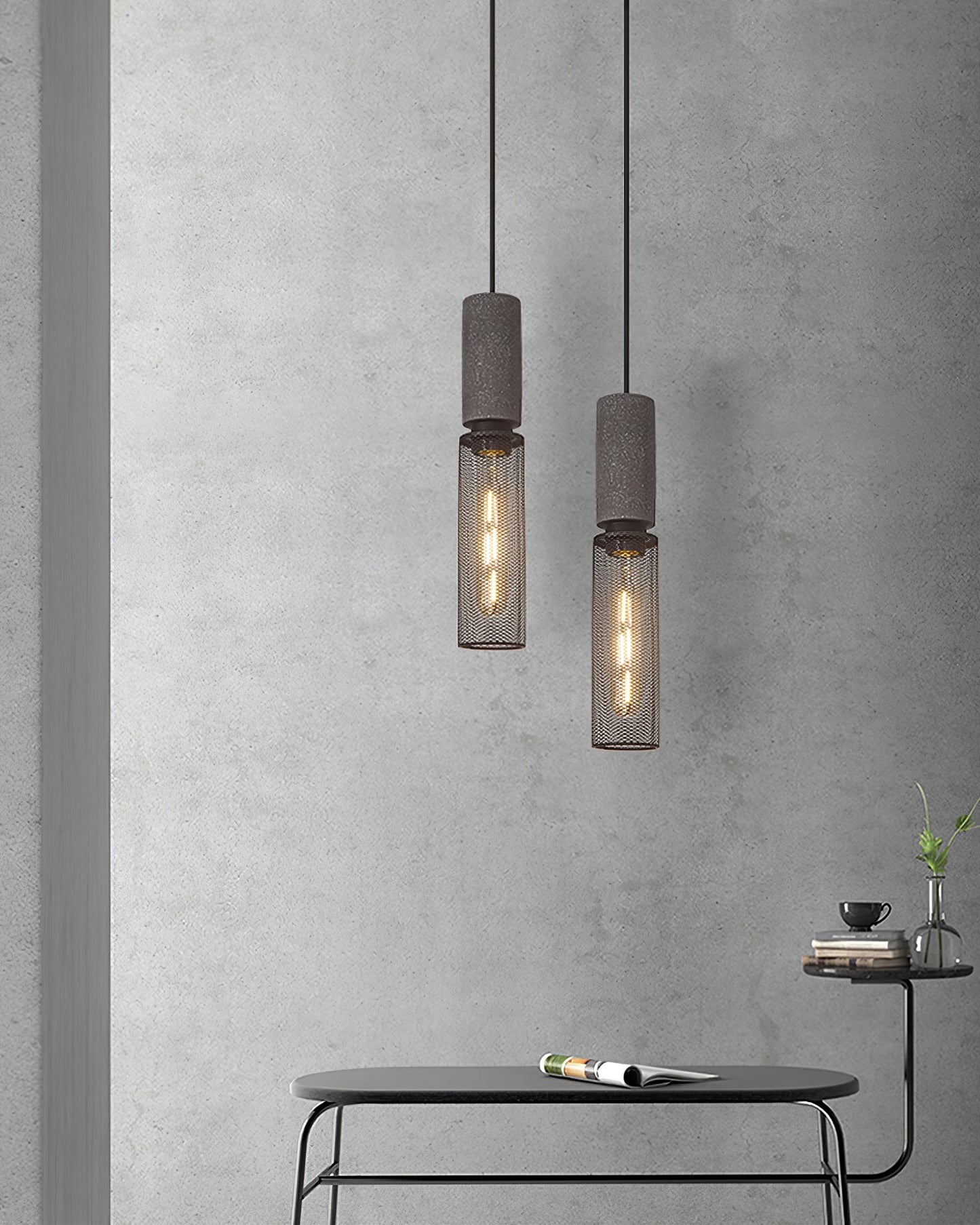 Simple Metal Hanging Pendant Light