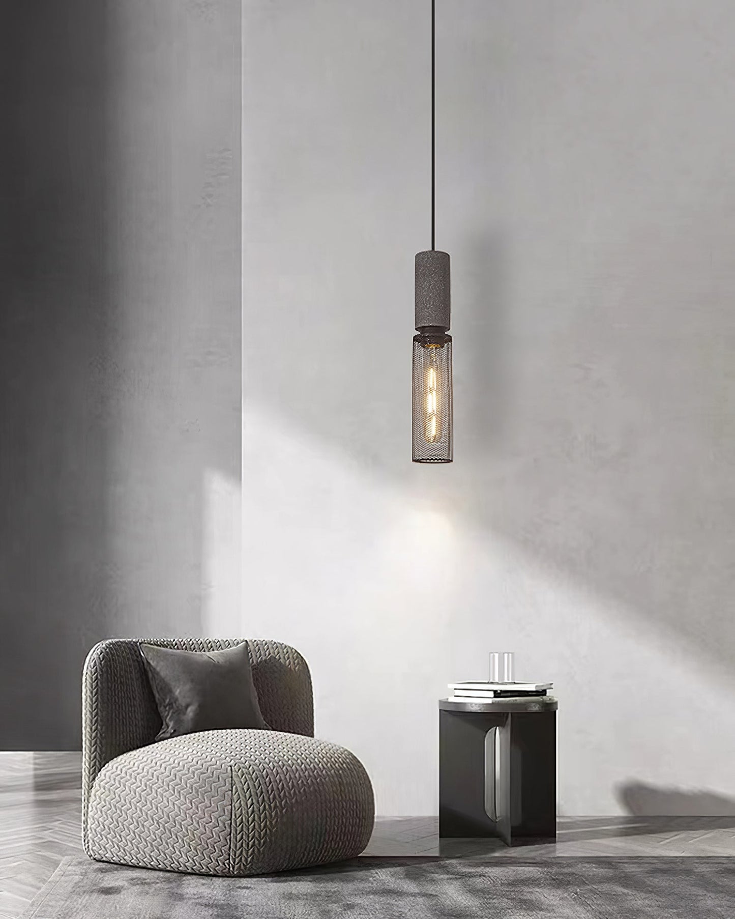Simple Metal Hanging Pendant Light