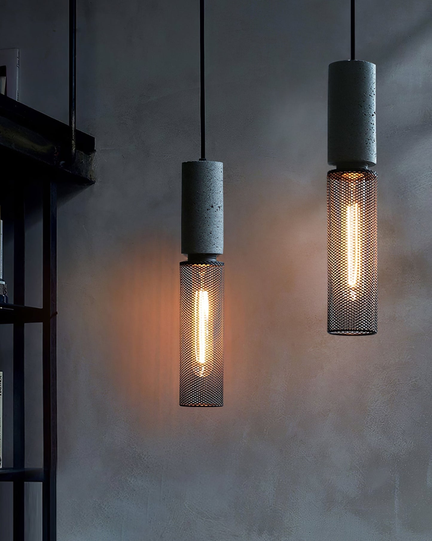 Simple Metal Hanging Pendant Light